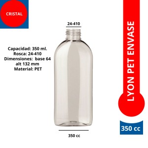 LYON 350cc PET ENVASE 24/410
